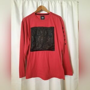 CR-24 Chrome Edge Bordo Cromato Long Sleeve Shirt Size Large